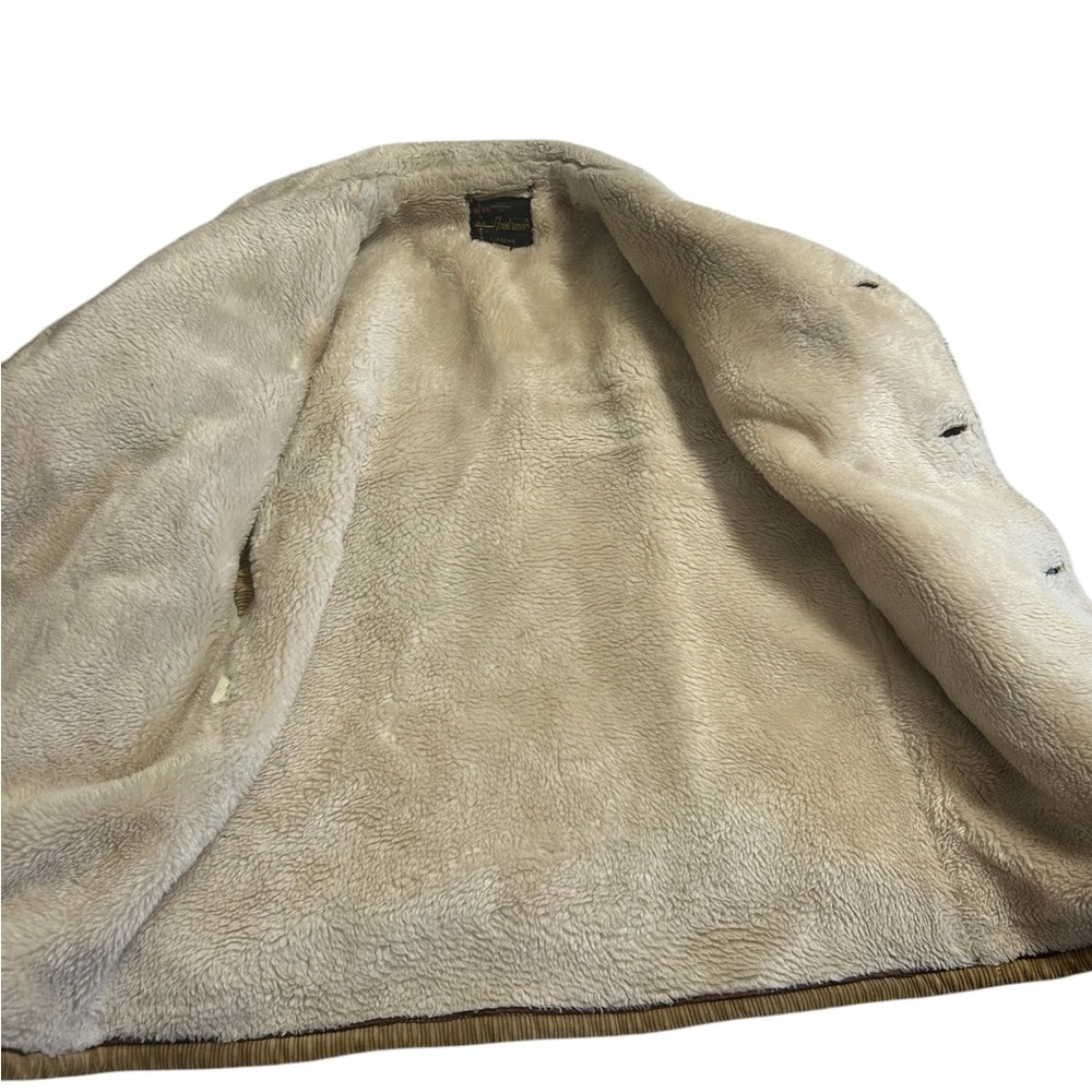 Vintage 70s Corduroy Sherpa Coat - Picture 7 of 7